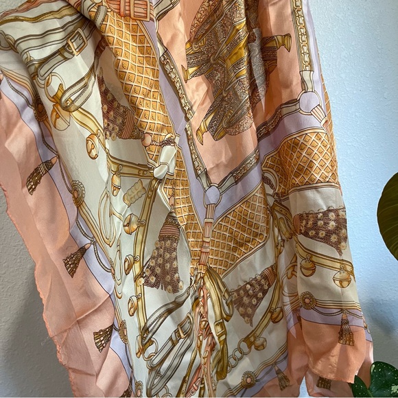 PAOLO GUCCI vintage scarf bandanna silk womens - Picture 4 of 8